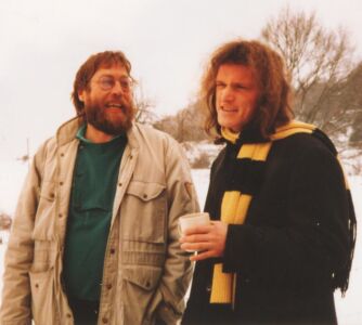 Harry Böseke und Michael Zachcial (ca. 1984)